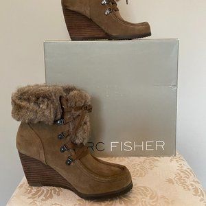 Marc Fisher Wedge Bootie
